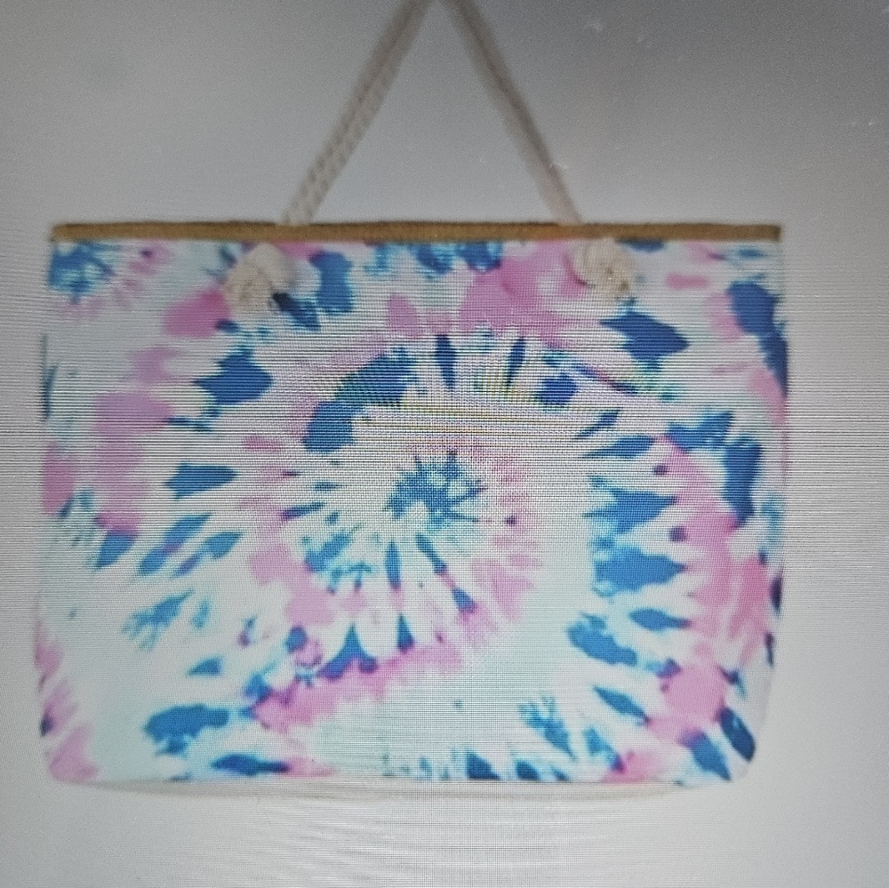 A Girl Thing Tie-Dye Tote Bag